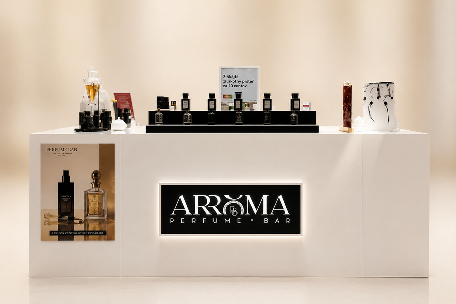 ARROMA predajňa na Slovensku