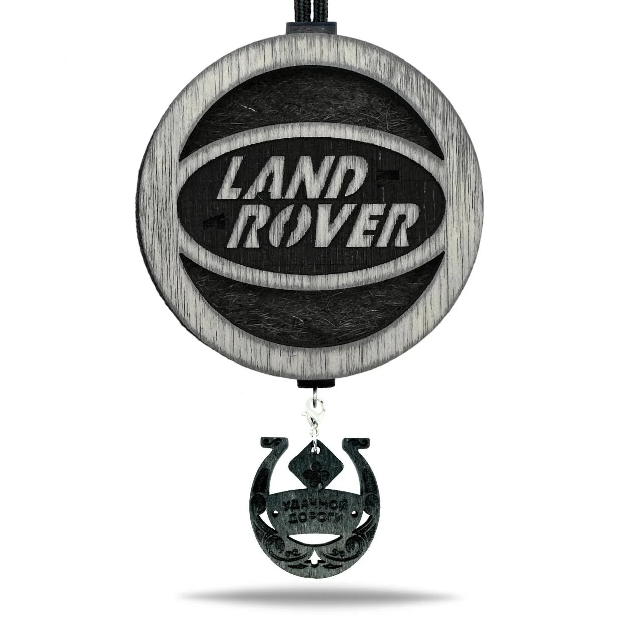 Vonný prívesok 'Land Rover' v čiernej farbe